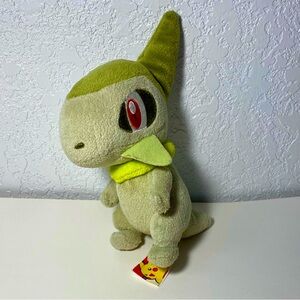 Pokemon Axew pokeball green plush stuffed animal 8" Jakks Pacific 2011 Nintendo